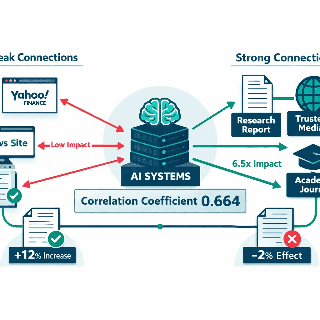 Autorität von Pressemitteilungen im Vergleich zu redaktioneller Autorität in KI-Systemen